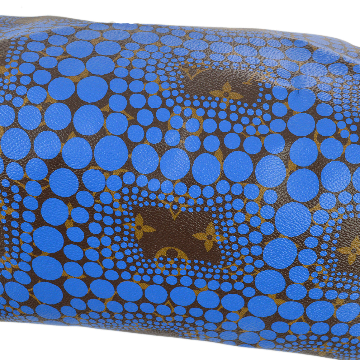 Louis Vuitton 2012 Blue Pumpkin Dot Speedy 30 M40691
