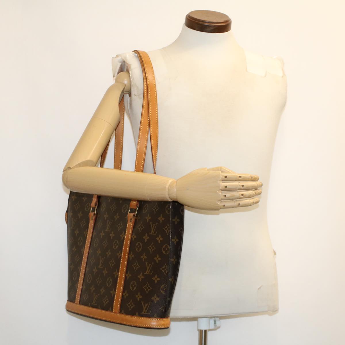 LOUIS VUITTON Monogram Babylone Tote Bag M51102 LV 41202