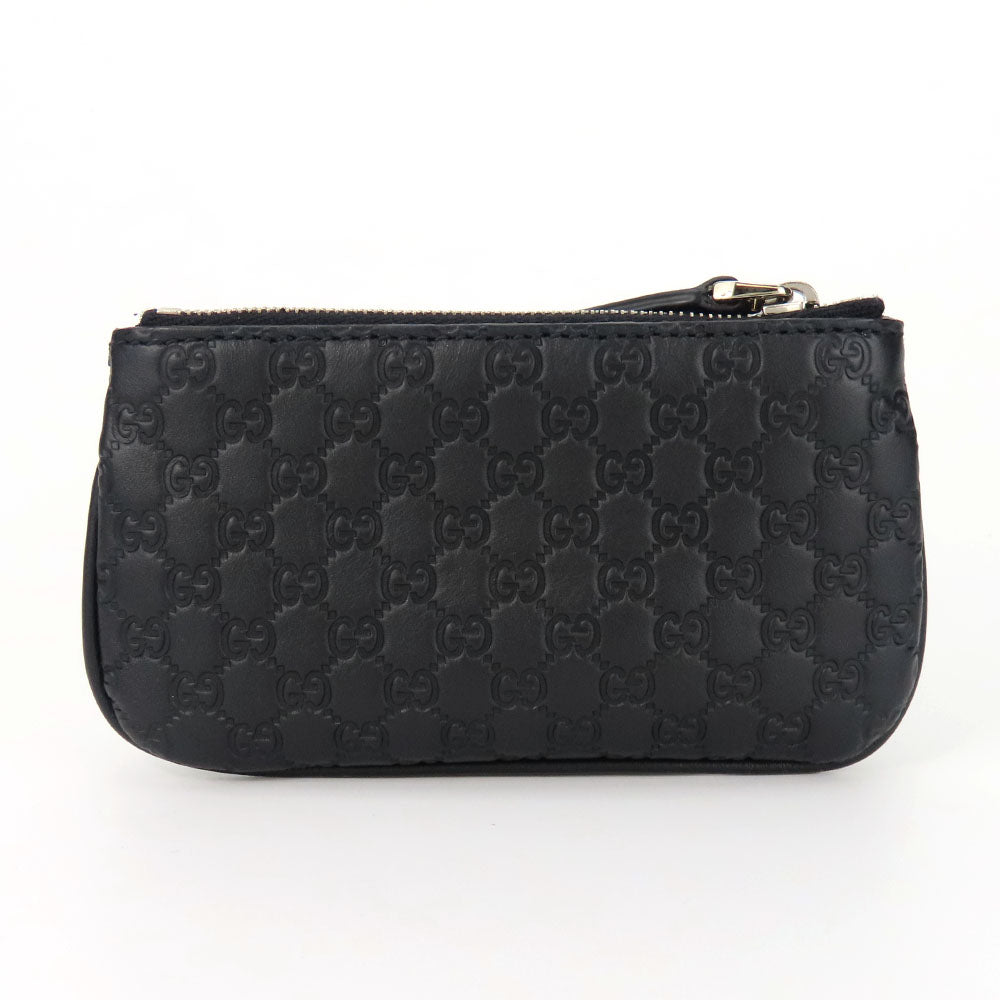 Luxury Gucci Trending 2025 Sima Leather Coin Case Key Holder