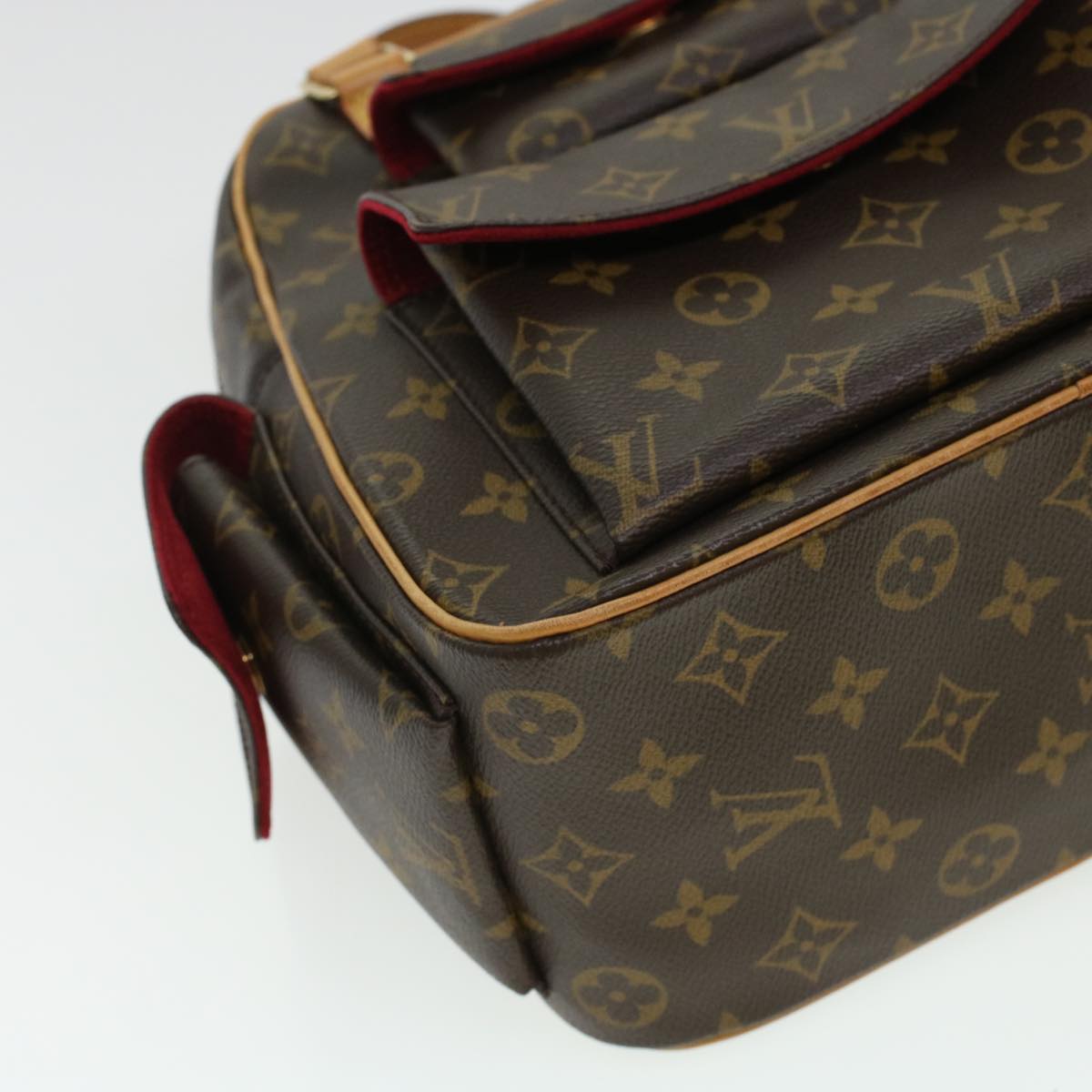 LOUIS VUITTON Monogram Excentri Cite Hand Bag M51161 LV 41505