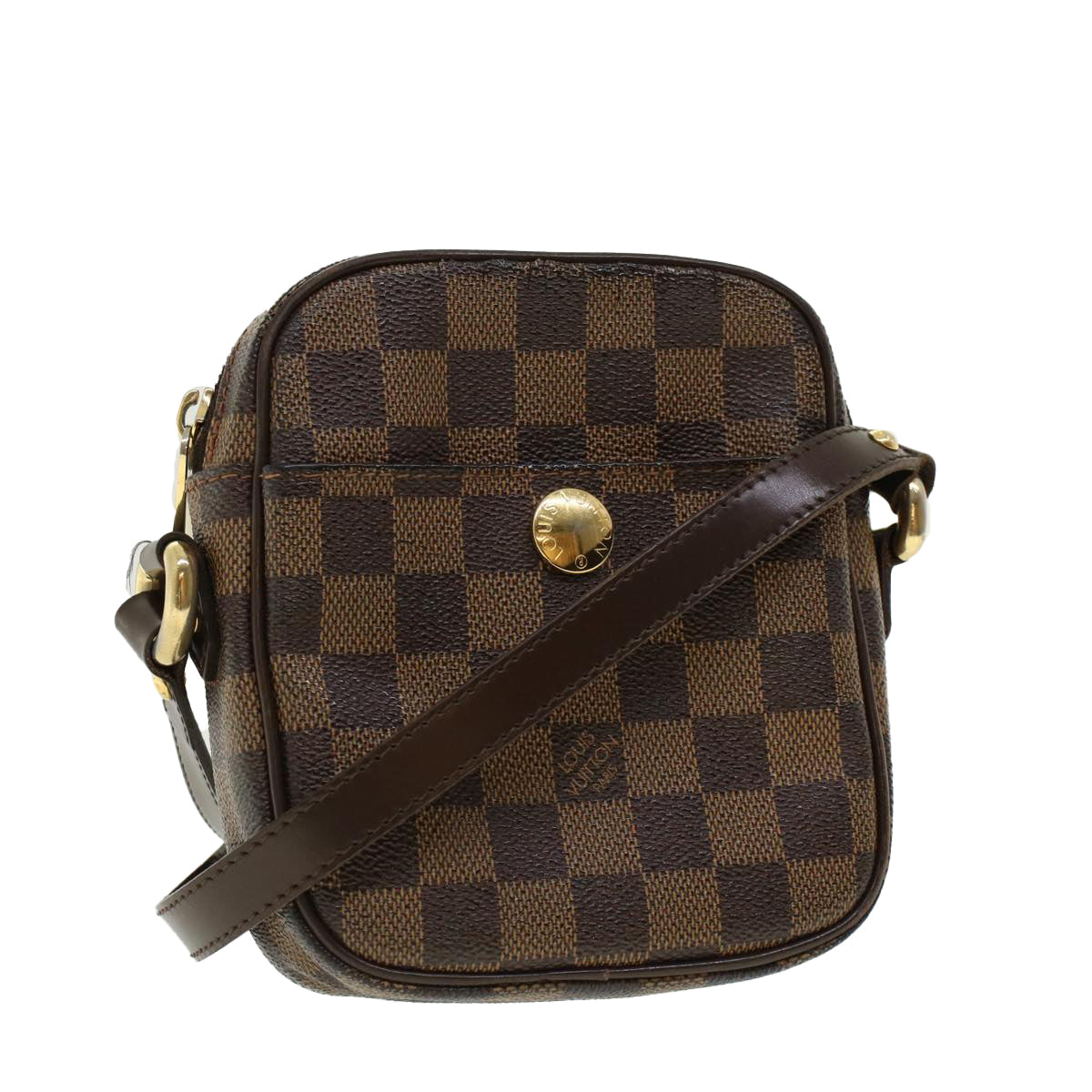 LOUIS VUITTON Damier Ebene Rift Shoulder Bag N60009 LV 41682