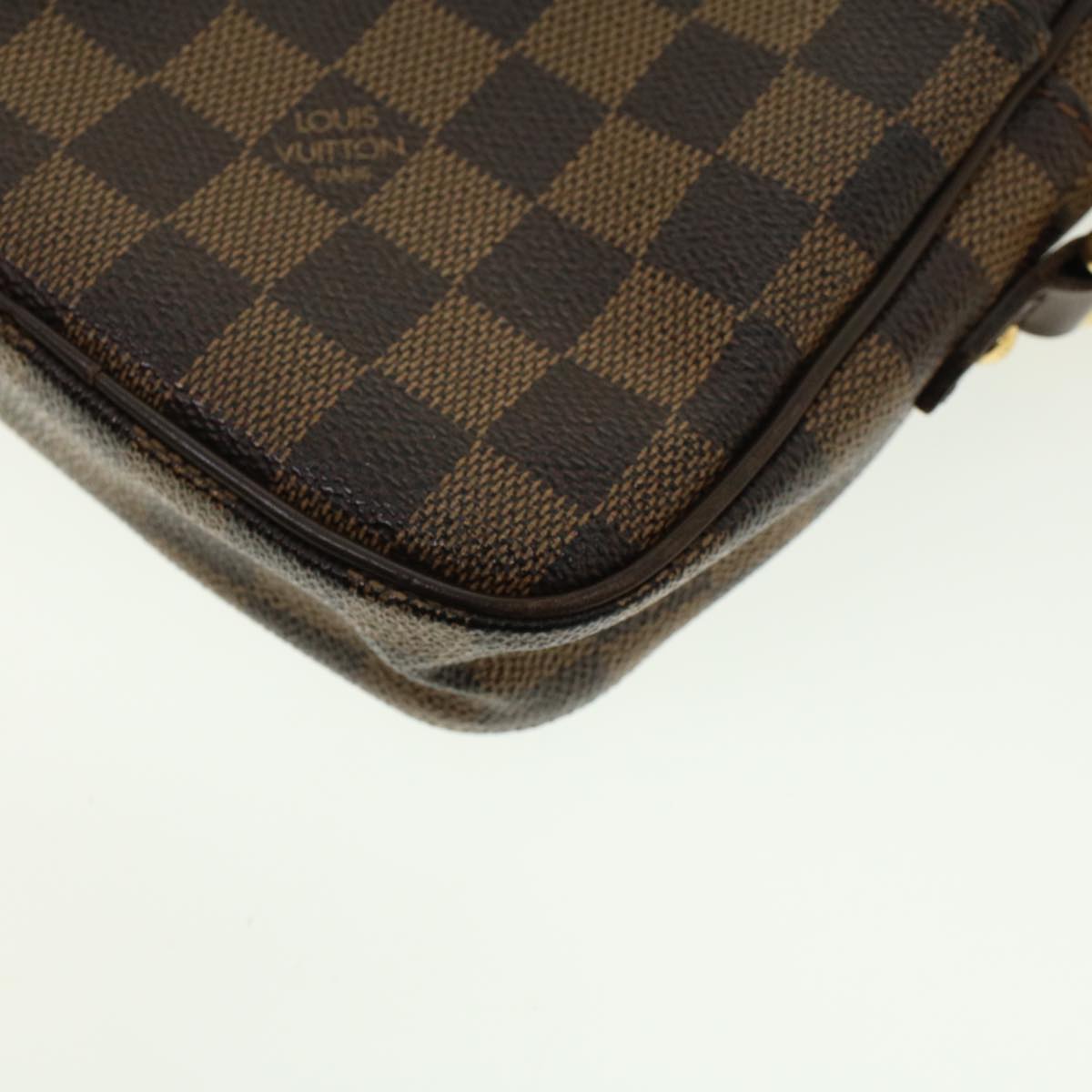 LOUIS VUITTON Damier Ebene Rift Shoulder Bag N60009 LV 41682