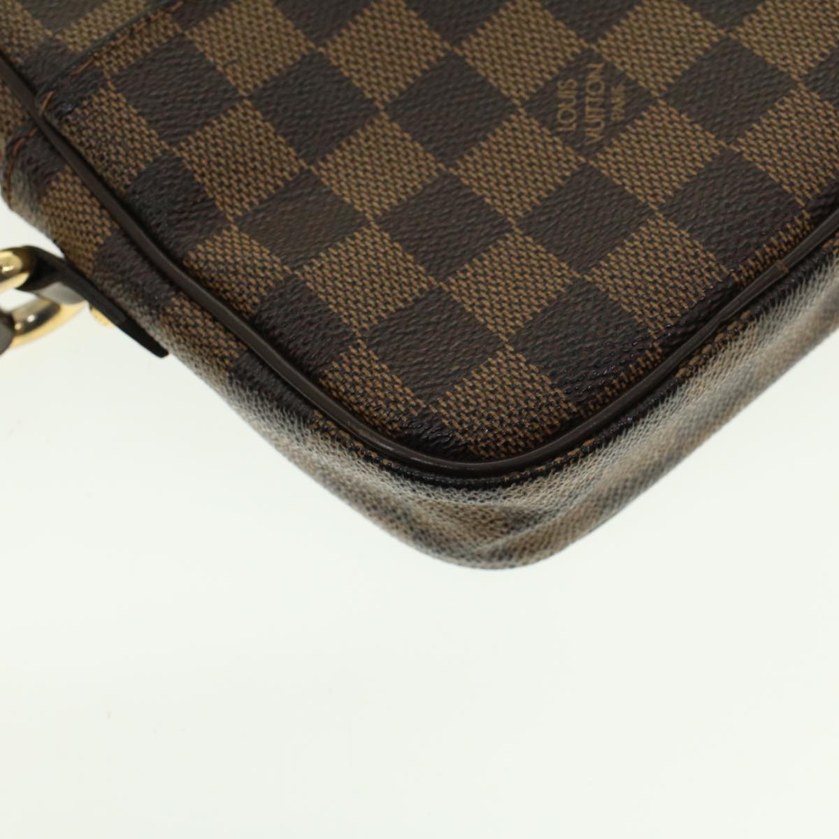 LOUIS VUITTON Damier Ebene Rift Shoulder Bag N60009 LV 41682