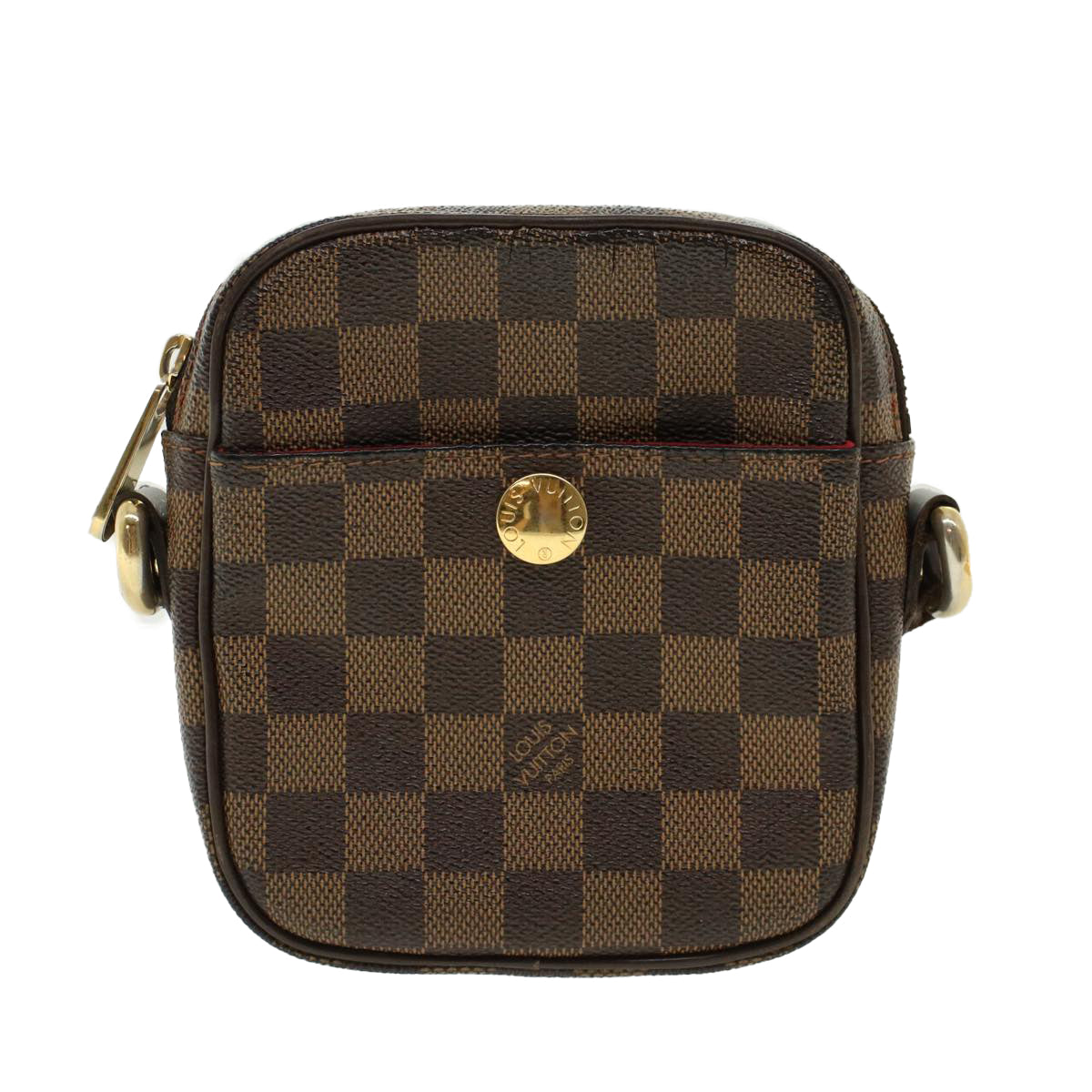 LOUIS VUITTON Damier Ebene Rift Shoulder Bag N60009 LV 41682