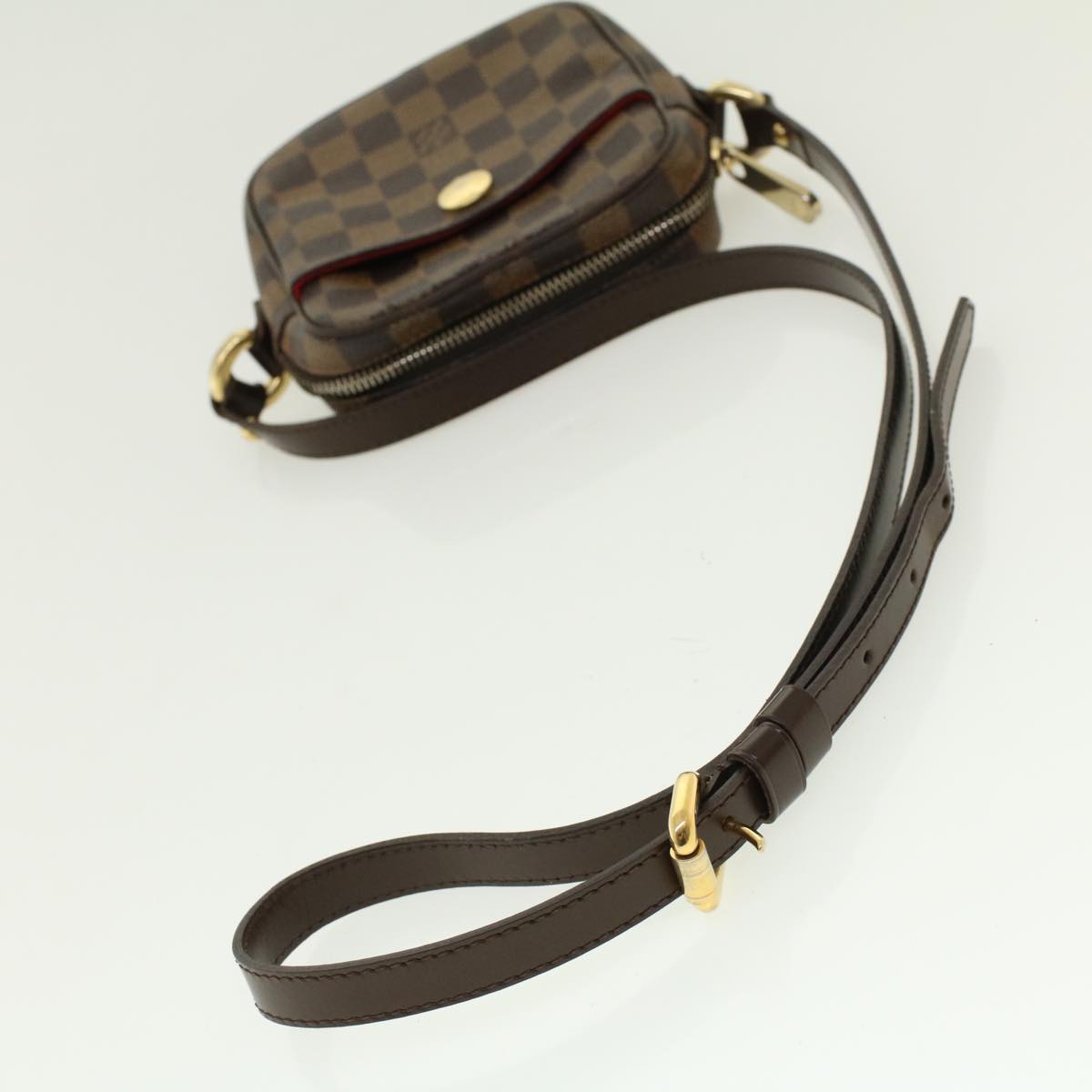 LOUIS VUITTON Damier Ebene Rift Shoulder Bag N60009 LV 41682
