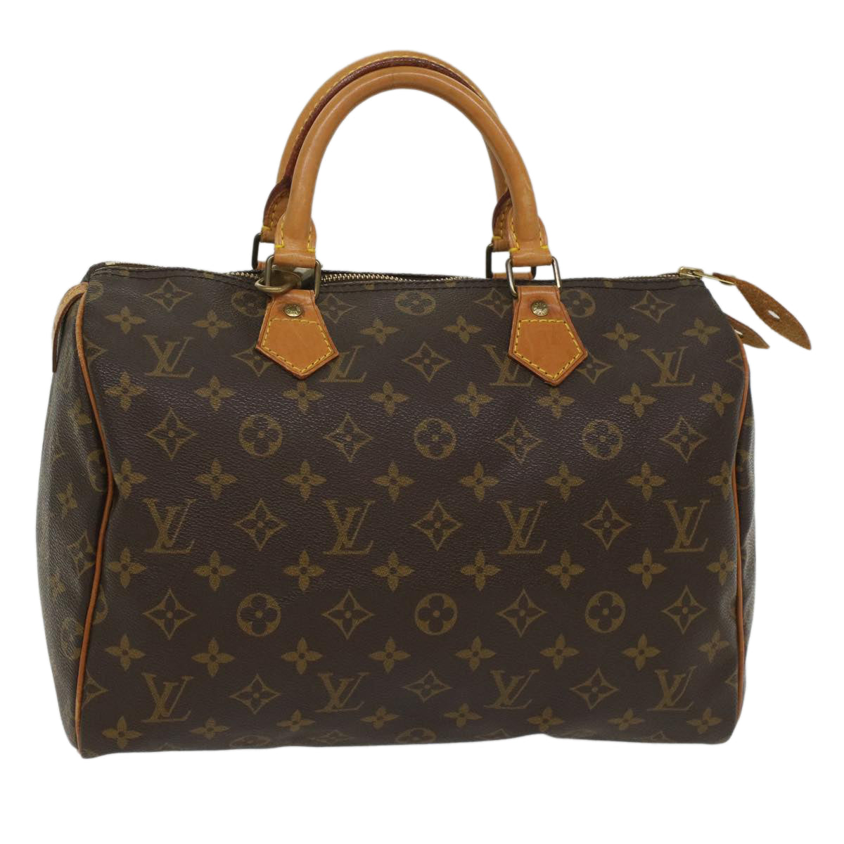 LOUIS VUITTON Monogram Speedy 30 Hand Bag M41526 LV 41699