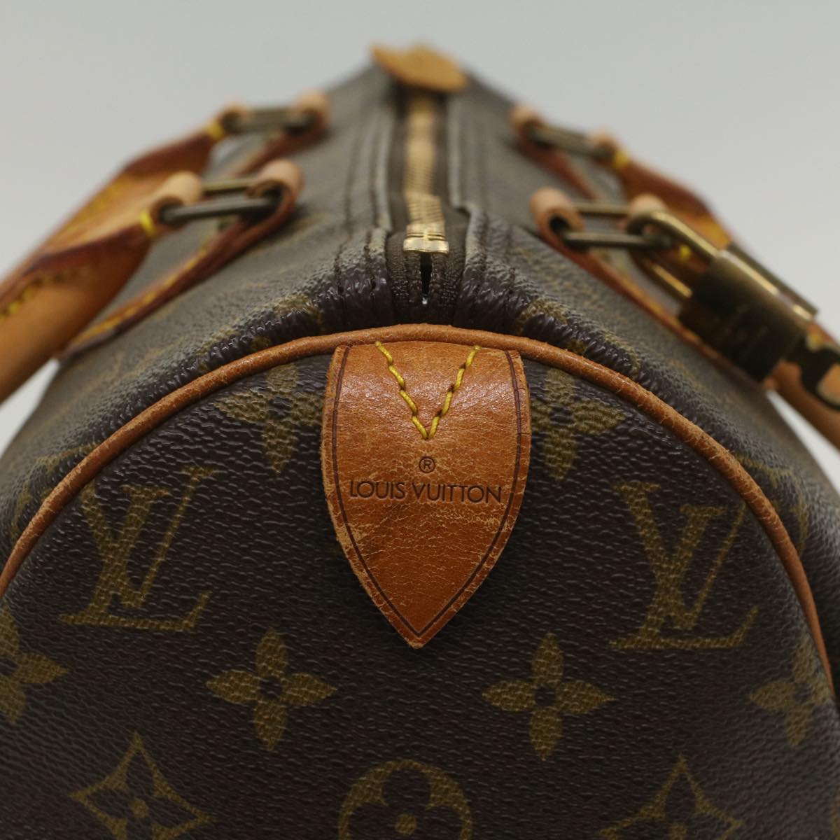 LOUIS VUITTON Monogram Speedy 30 Hand Bag M41526 LV 41699