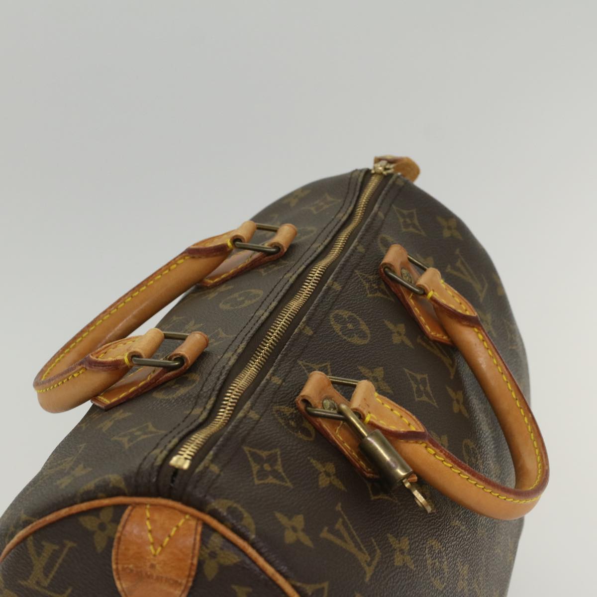 LOUIS VUITTON Monogram Speedy 30 Hand Bag M41526 LV 41699