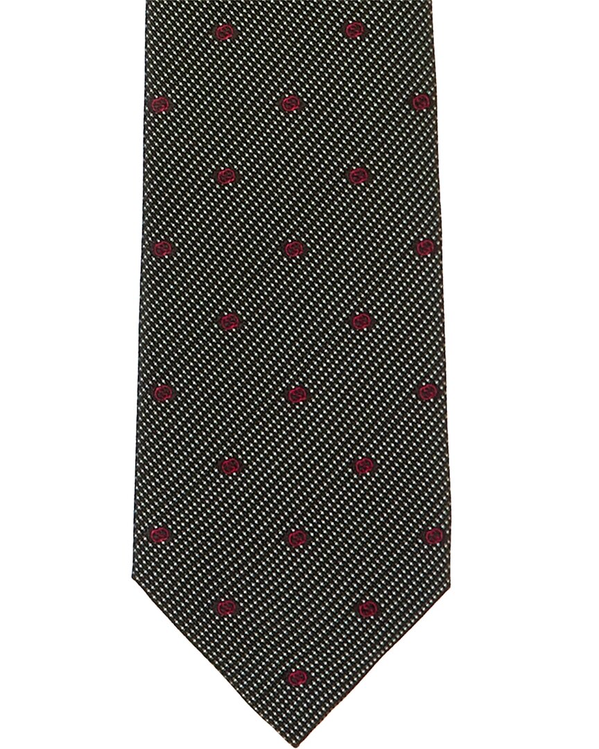 Luxury Gucci Trending 2025 Red & Green GG Silk Tie