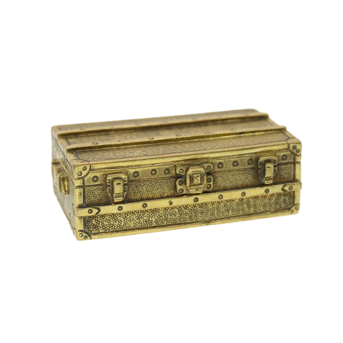 LOUIS VUITTON Paper Weight Metal Gold Tone LV 41942