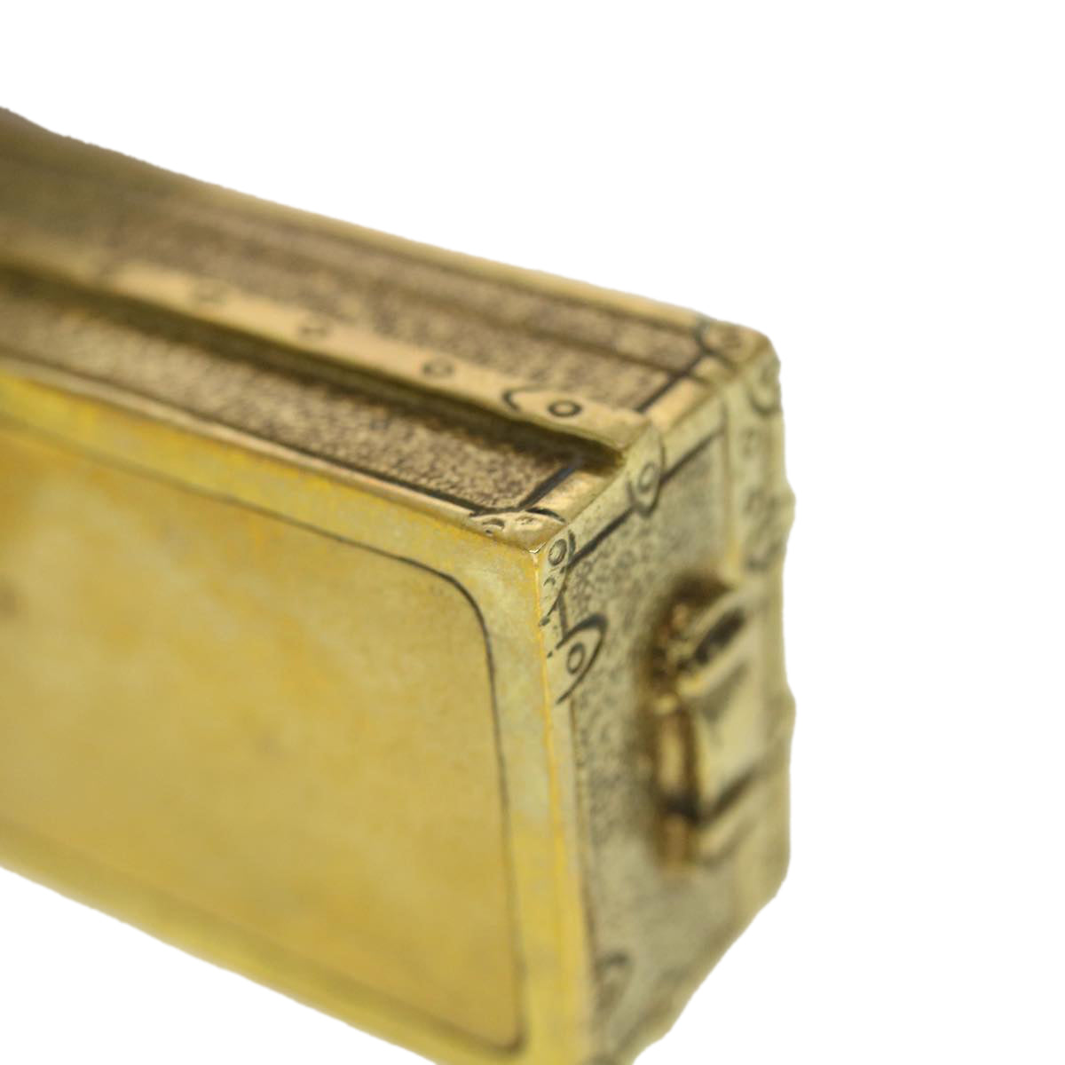 LOUIS VUITTON Paper Weight Metal Gold Tone LV 41942