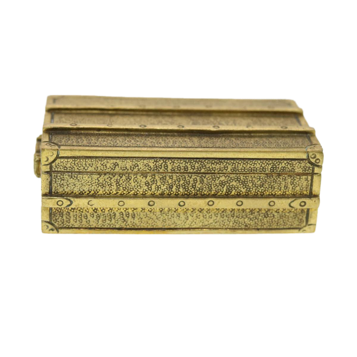LOUIS VUITTON Paper Weight Metal Gold Tone LV 41942