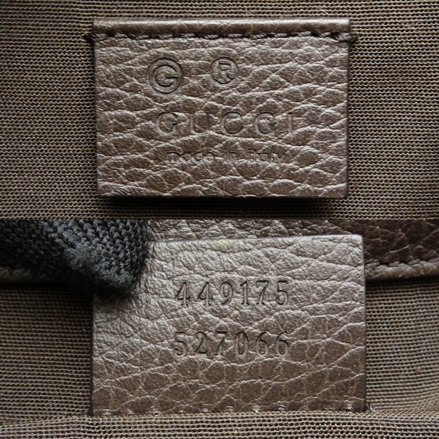 Gucci Gg Canvas  Canvas Backpack Bag ()