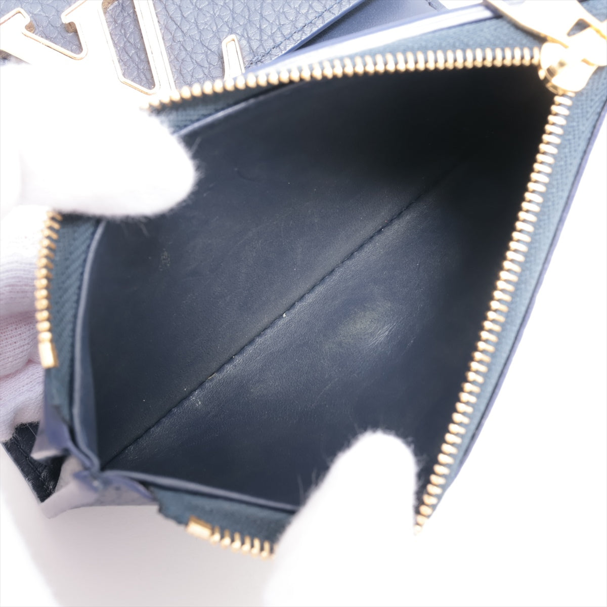 Louis Vuitton  Portefolio Capsule Compact   Compact Wallet M81674 Midnight Blue