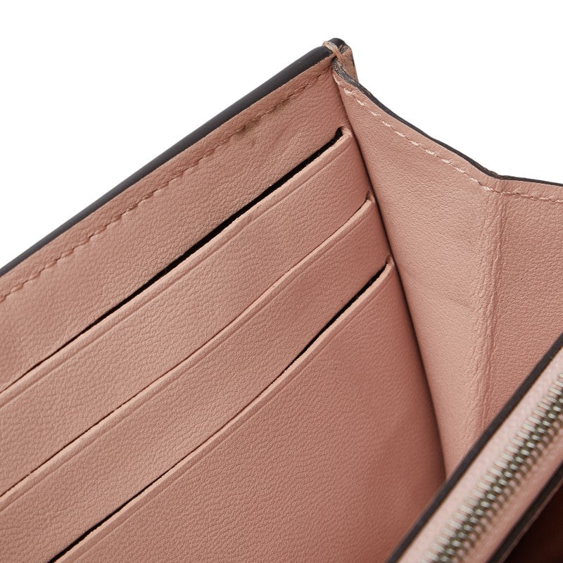 Louis Vuitton Monogram Machina Portefolio Iris Long Wallet M60145 Magnolia Pink Leather  Louis Vuitton