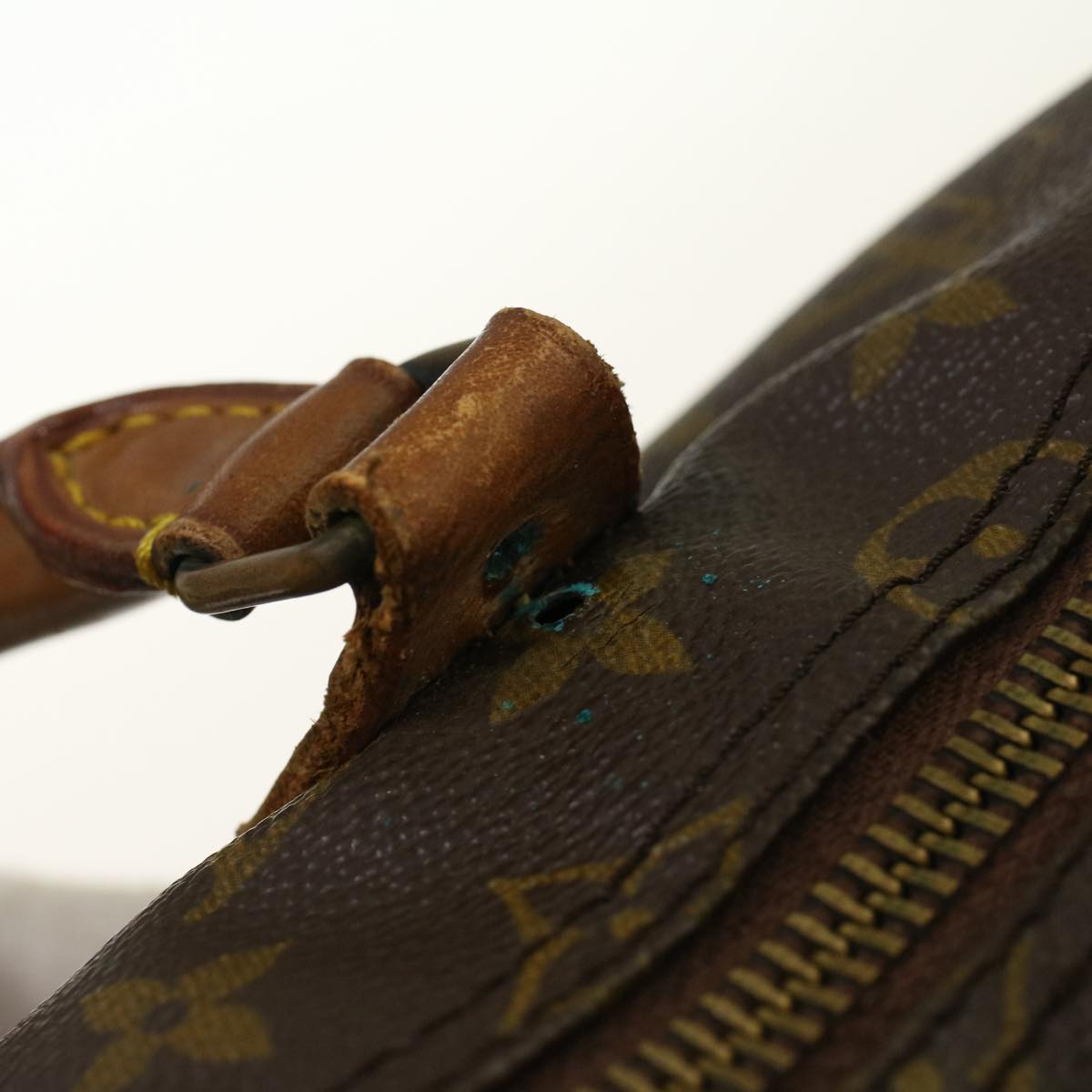 LOUIS VUITTON Monogram Speedy 35 Hand Bag M41524 LV 42000