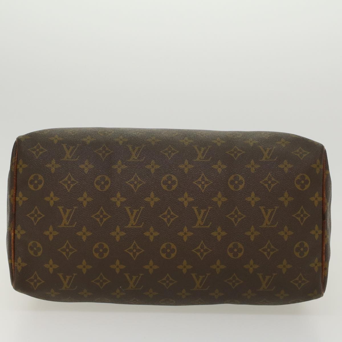 LOUIS VUITTON Monogram Speedy 35 Hand Bag M41524 LV 42000