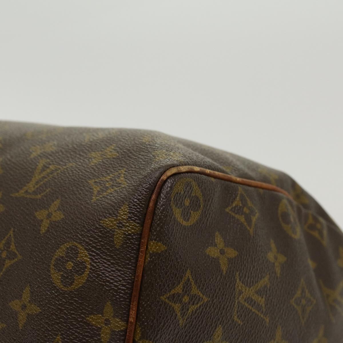 LOUIS VUITTON Monogram Speedy 35 Hand Bag M41524 LV 42000