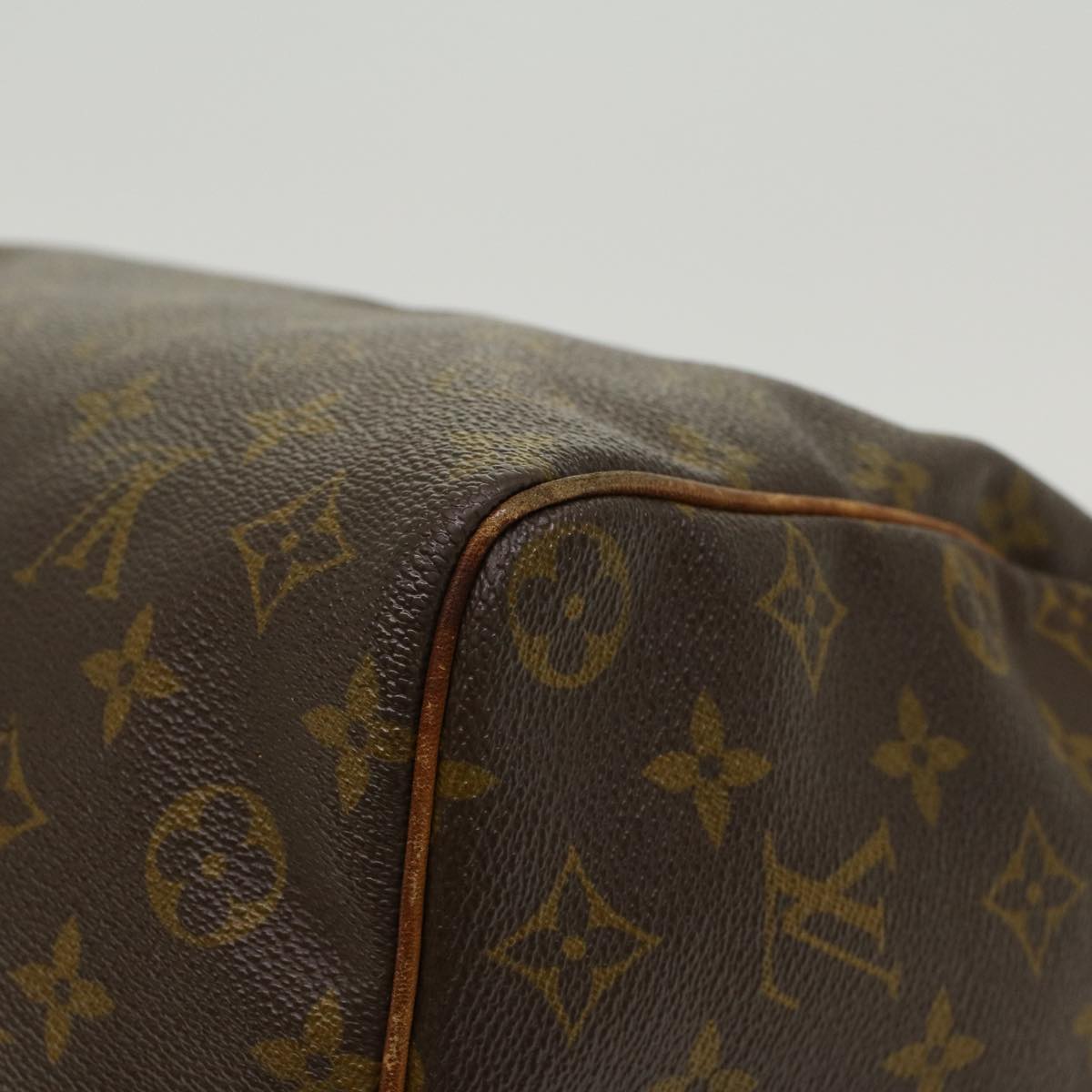 LOUIS VUITTON Monogram Speedy 35 Hand Bag M41524 LV 42000