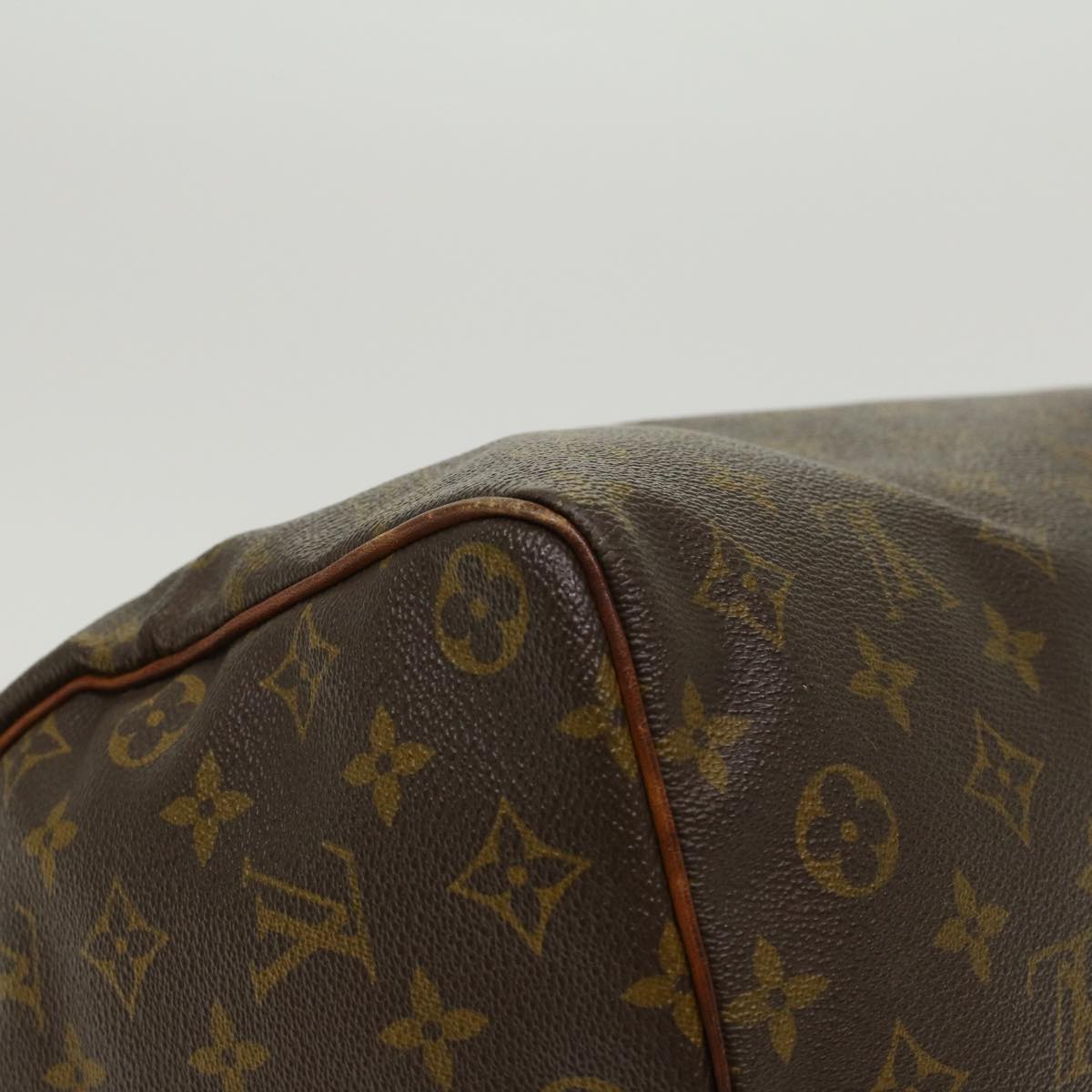 LOUIS VUITTON Monogram Speedy 35 Hand Bag M41524 LV 42000