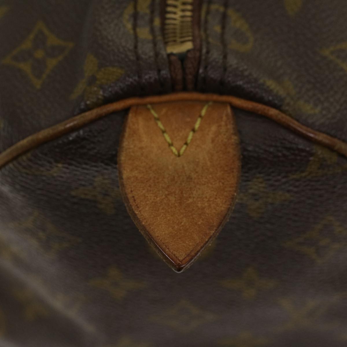 LOUIS VUITTON Monogram Speedy 35 Hand Bag M41524 LV 42000