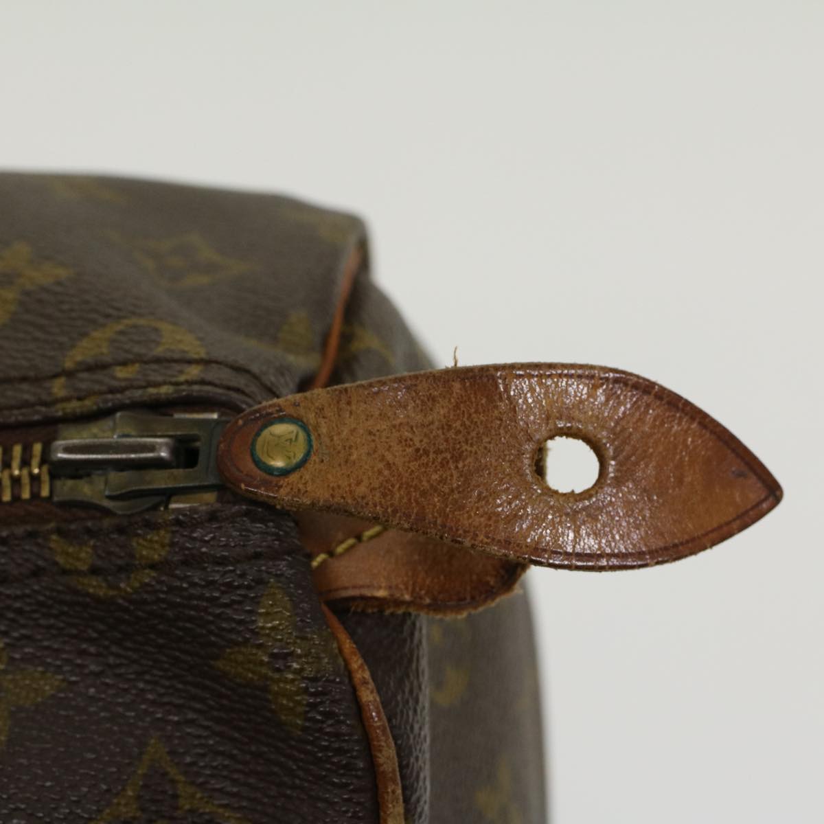 LOUIS VUITTON Monogram Speedy 35 Hand Bag M41524 LV 42000
