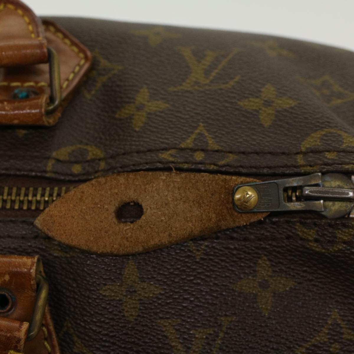 LOUIS VUITTON Monogram Speedy 35 Hand Bag M41524 LV 42000