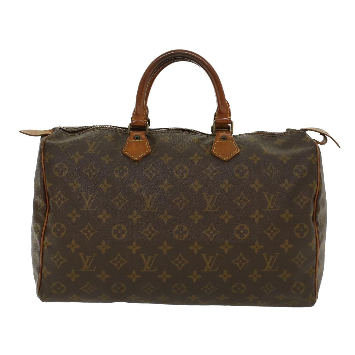LOUIS VUITTON Monogram Speedy 35 Hand Bag M41524 LV 42000