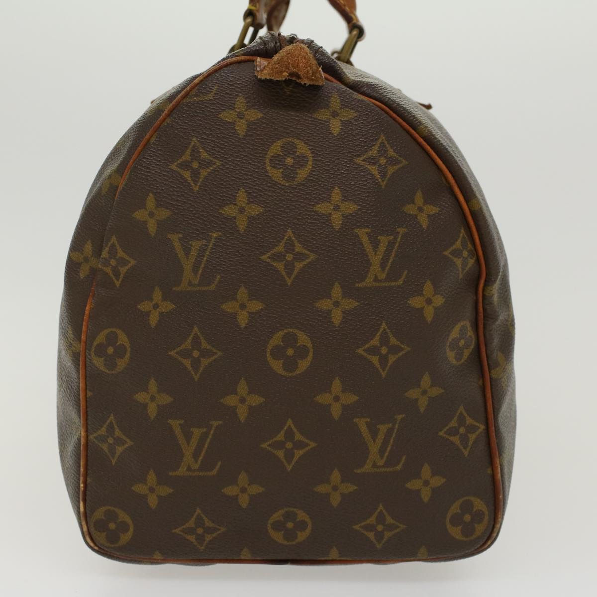 LOUIS VUITTON Monogram Speedy 35 Hand Bag M41524 LV 42000