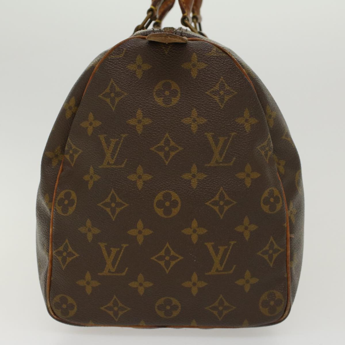 LOUIS VUITTON Monogram Speedy 35 Hand Bag M41524 LV 42000