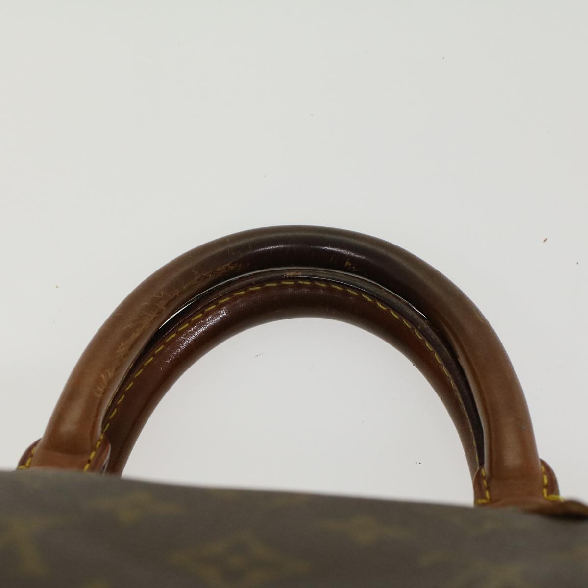 LOUIS VUITTON Monogram Speedy 35 Hand Bag M41524 LV 42000