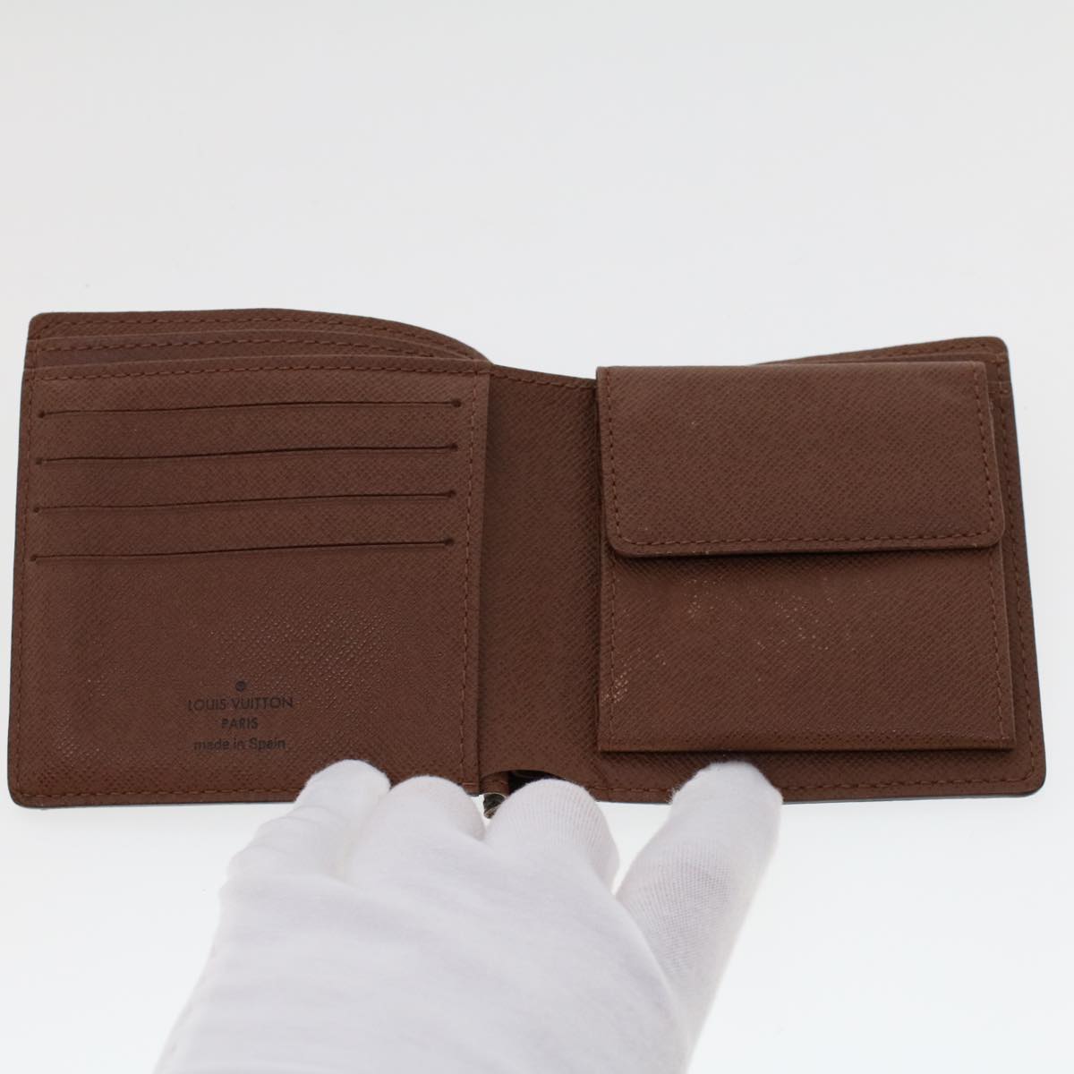 LOUIS VUITTON Monogram Portefeuille Marco Bifold Wallet M61675 LV 42056