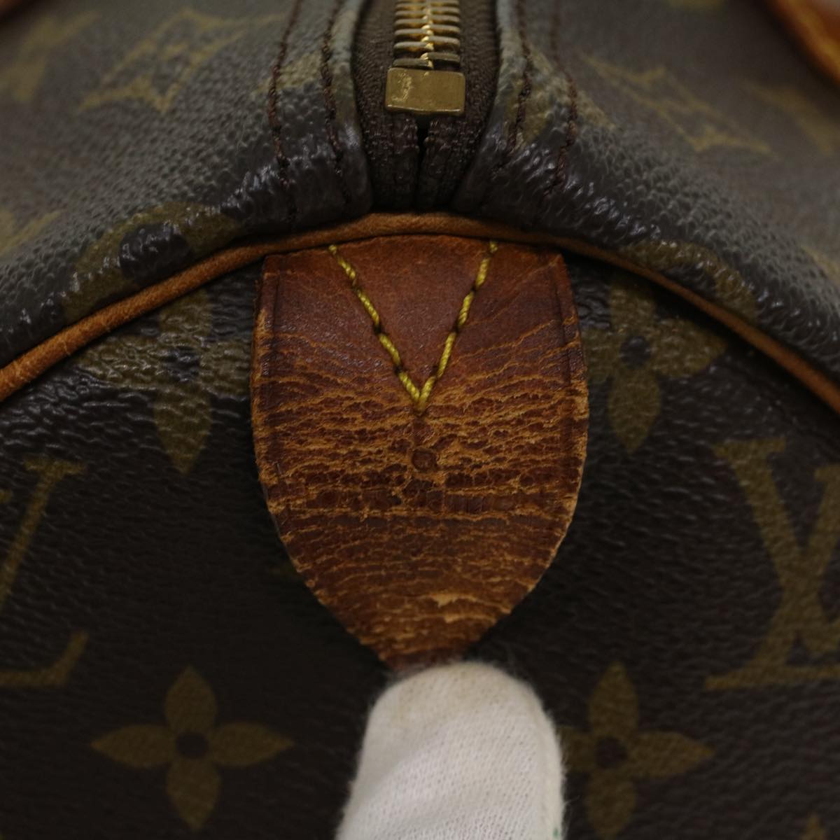 LOUIS VUITTON Monogram Speedy 30 Hand Bag M41526 LV 42082