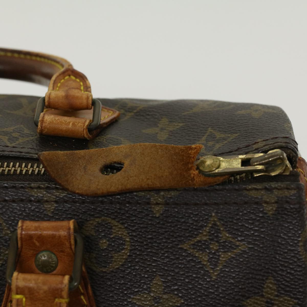 LOUIS VUITTON Monogram Speedy 30 Hand Bag M41526 LV 42082