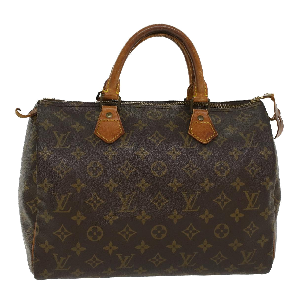 LOUIS VUITTON Monogram Speedy 30 Hand Bag M41526 LV 42082