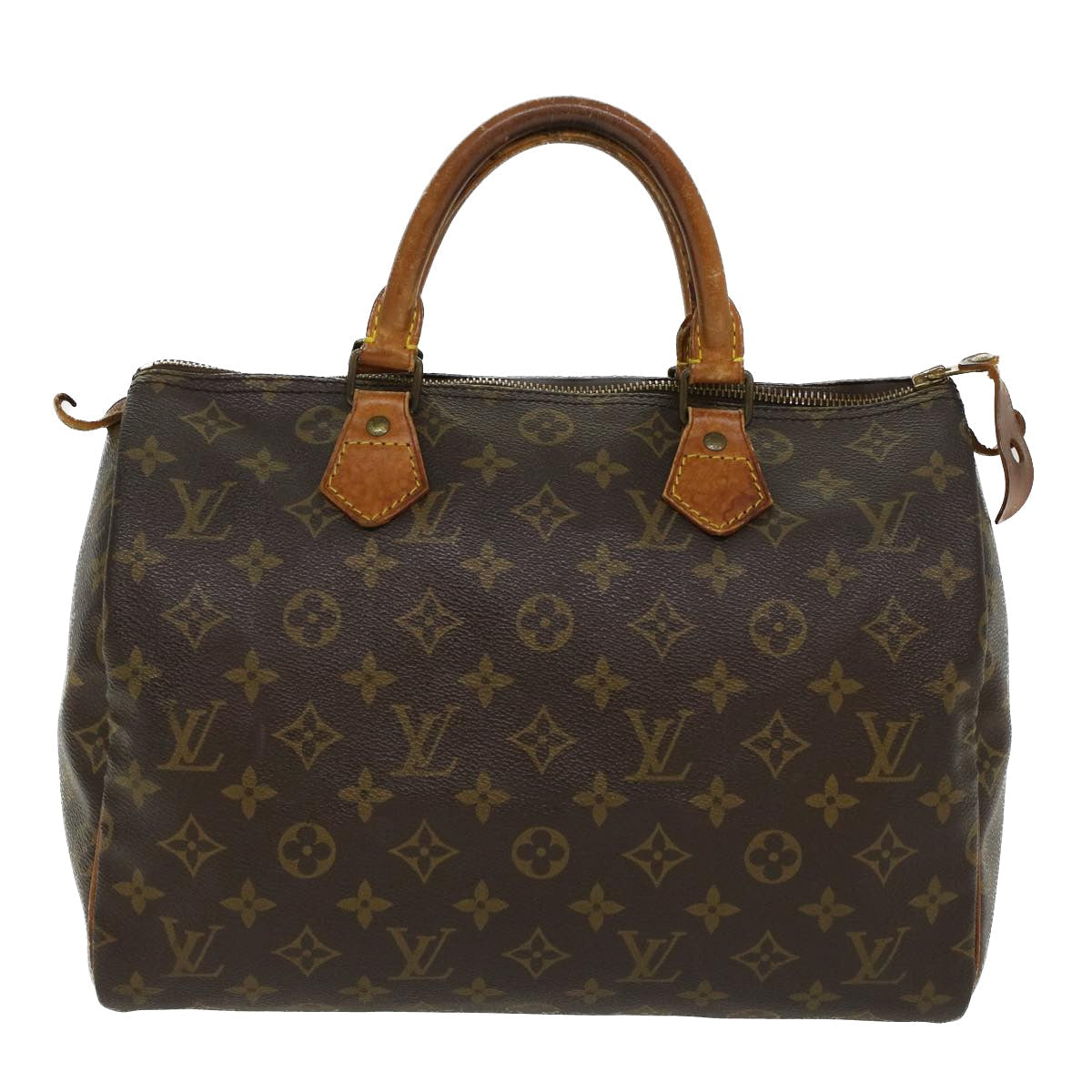 LOUIS VUITTON Monogram Speedy 30 Hand Bag M41526 LV 42082