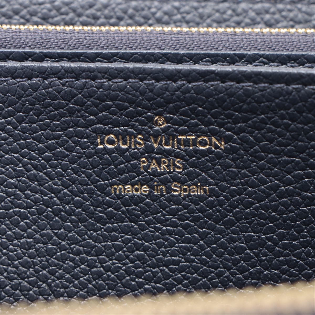Louis Vuitton Monogram Amplant  Wallet M62121 Marine Round Zip Wallet