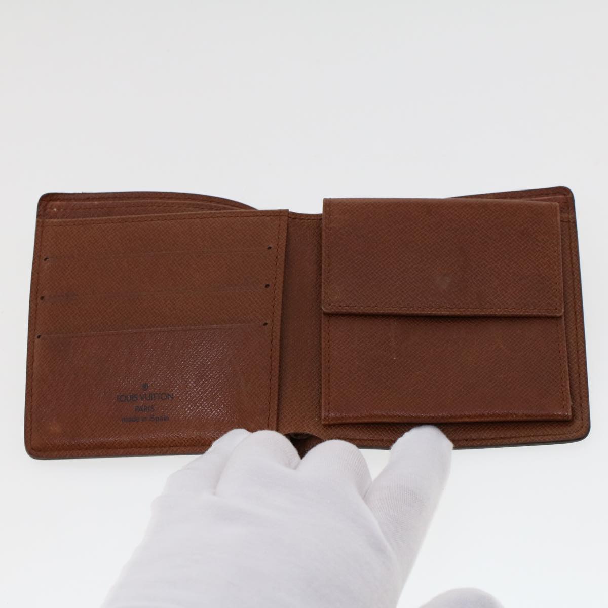 LOUIS VUITTON Monogram Portefeuille Marco Bifold Wallet M61675 LV 42173