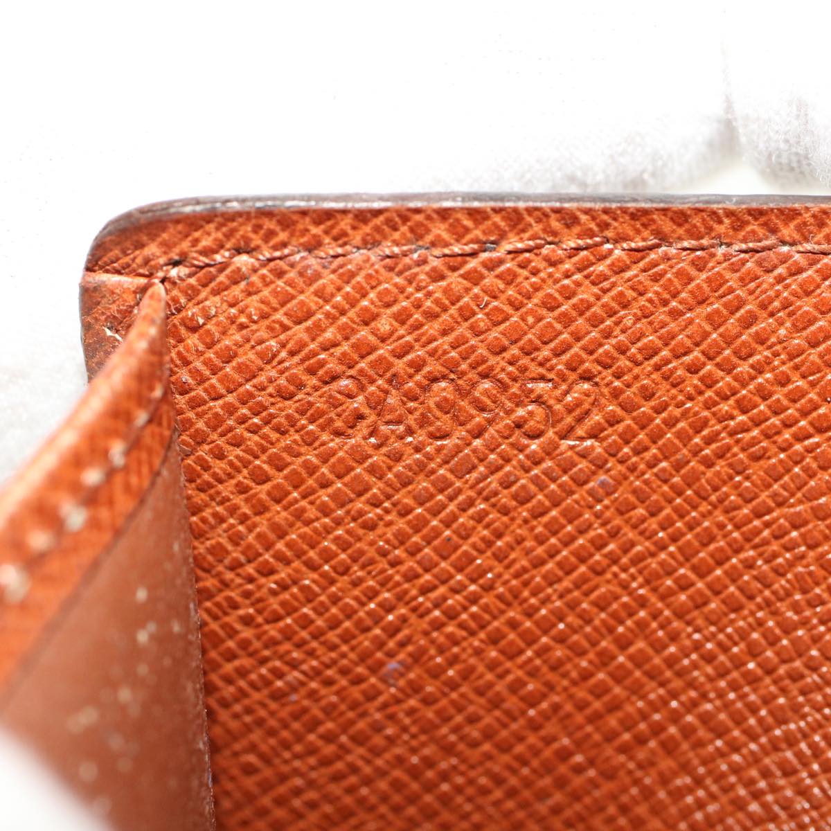 LOUIS VUITTON Monogram Portefeuille Marco Bifold Wallet M61675 LV 42173