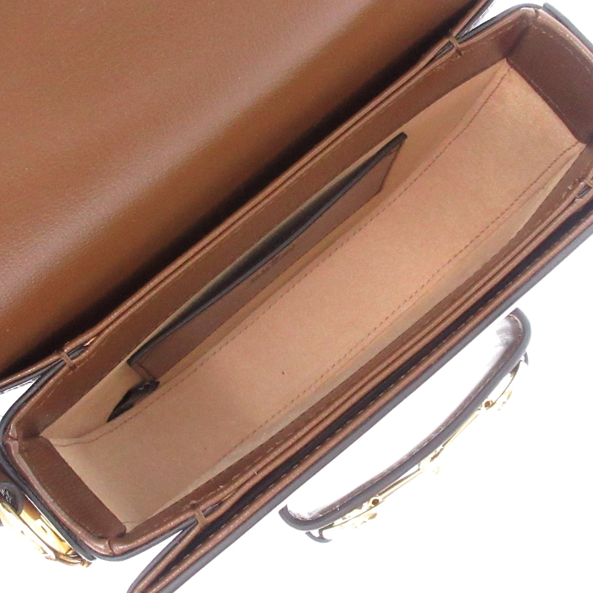 Gucci Horsebit  Canvas Shoulder Bag ()