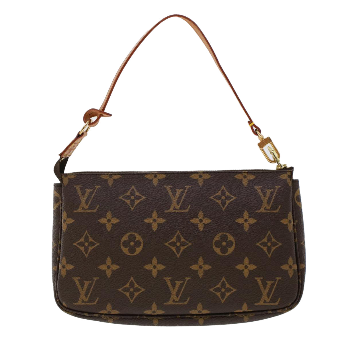 LOUIS VUITTON Monogram Pochette Accessoires Pouch M51980 LV 42399
