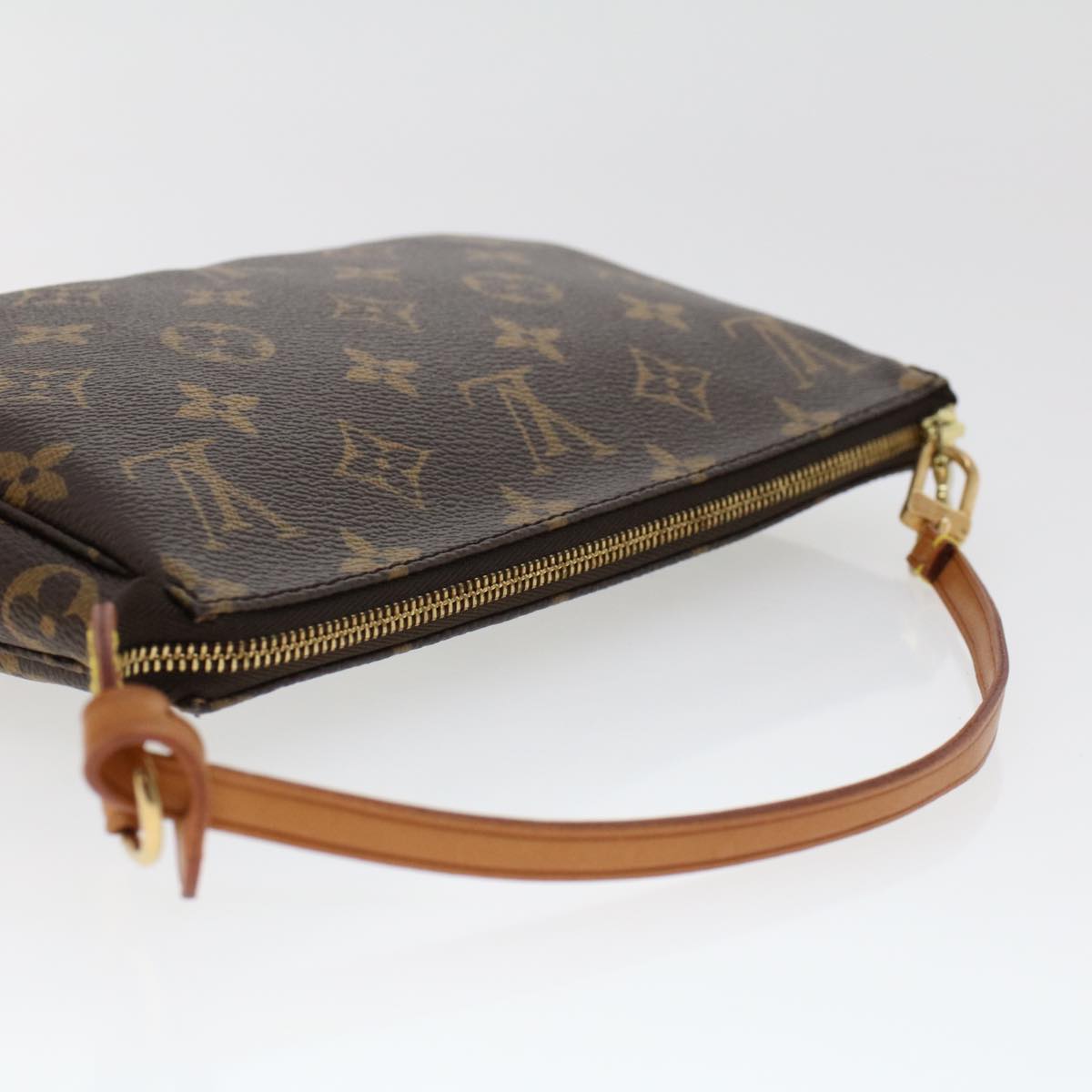 LOUIS VUITTON Monogram Pochette Accessoires Pouch M51980 LV 42399