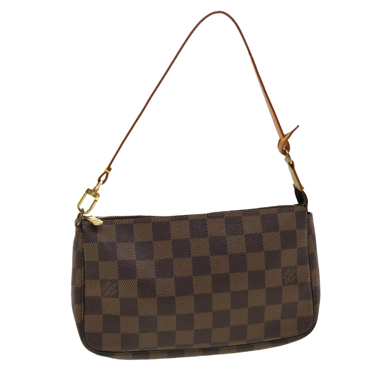 LOUIS VUITTON Damier Ebene Pochette Accessoires Pouch N41206 LV 42572