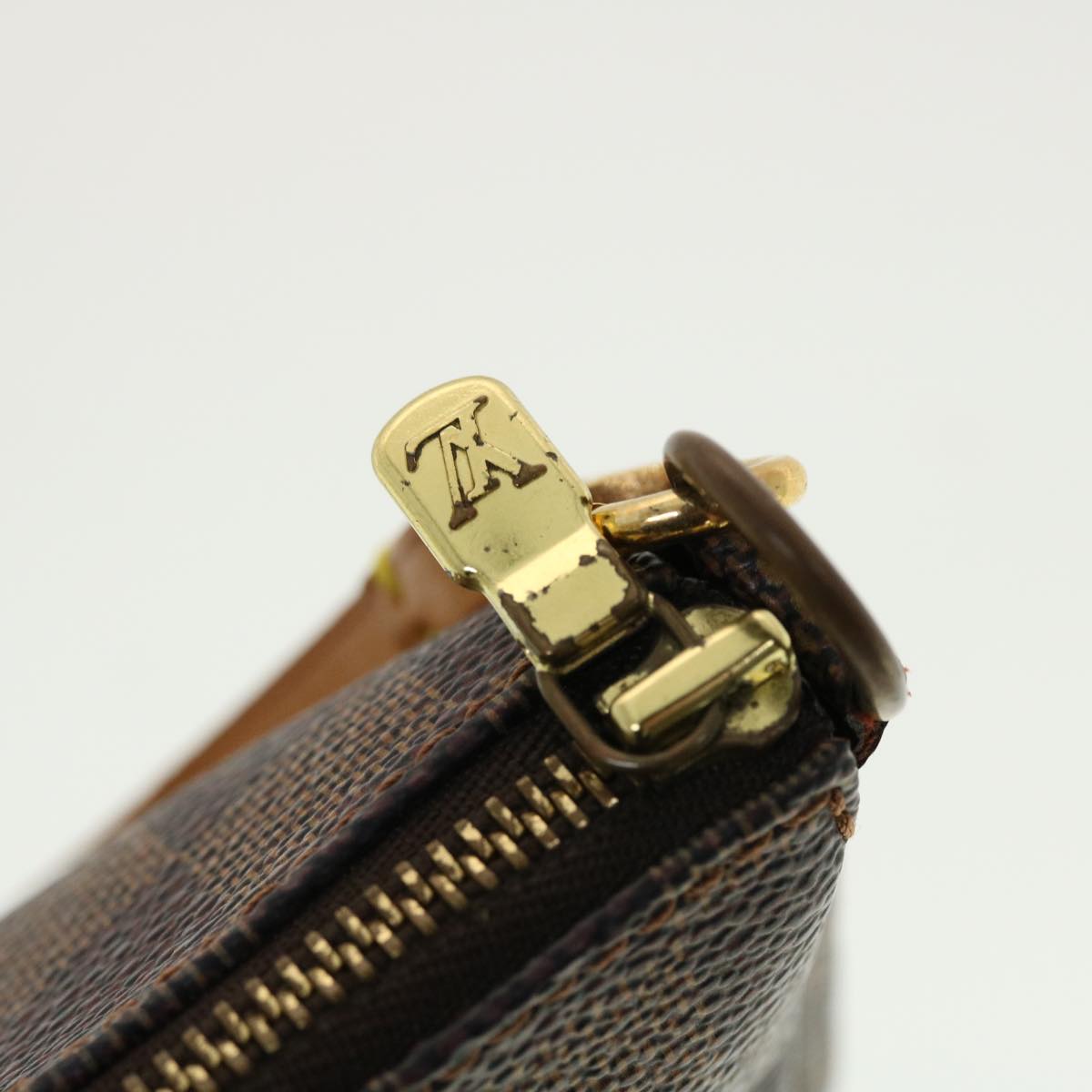 LOUIS VUITTON Damier Ebene Pochette Accessoires Pouch N41206 LV 42572