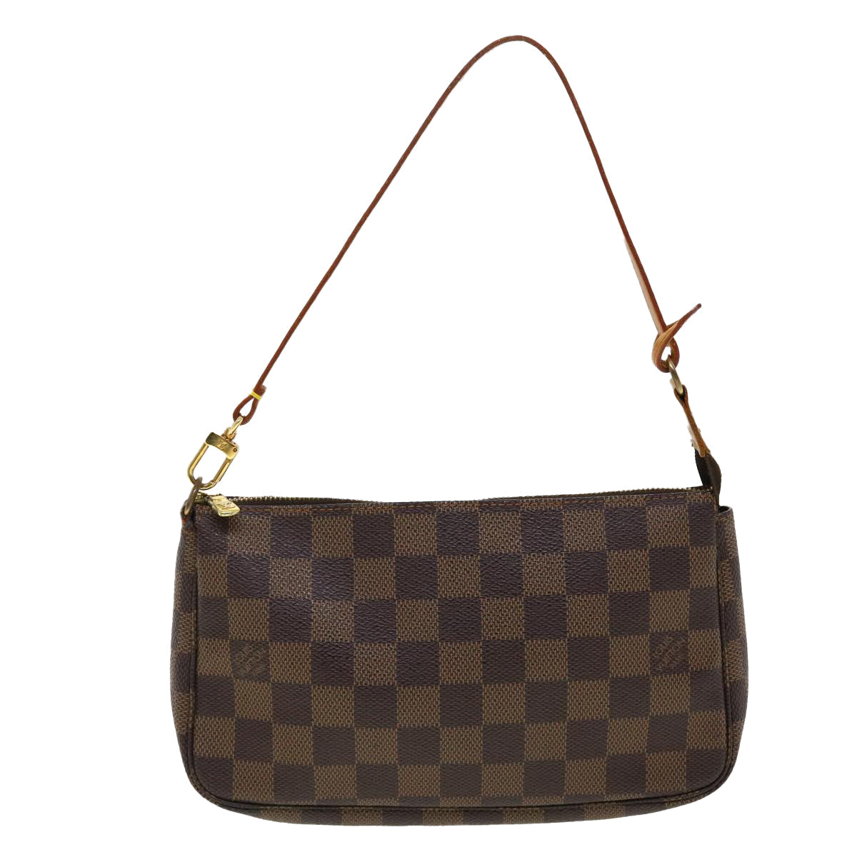 LOUIS VUITTON Damier Ebene Pochette Accessoires Pouch N41206 LV 42572