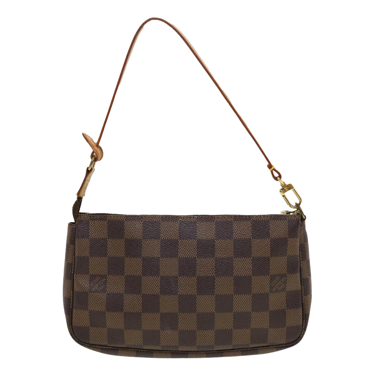 LOUIS VUITTON Damier Ebene Pochette Accessoires Pouch N41206 LV 42572