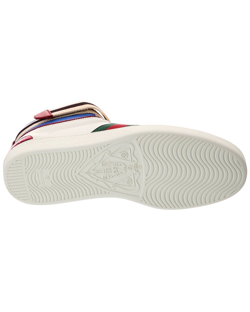 Gucci Leather High-Top Sneaker