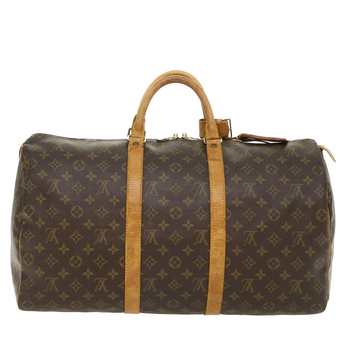 LOUIS VUITTON Monogram Keepall 50 Boston Bag M41426 LV 42613