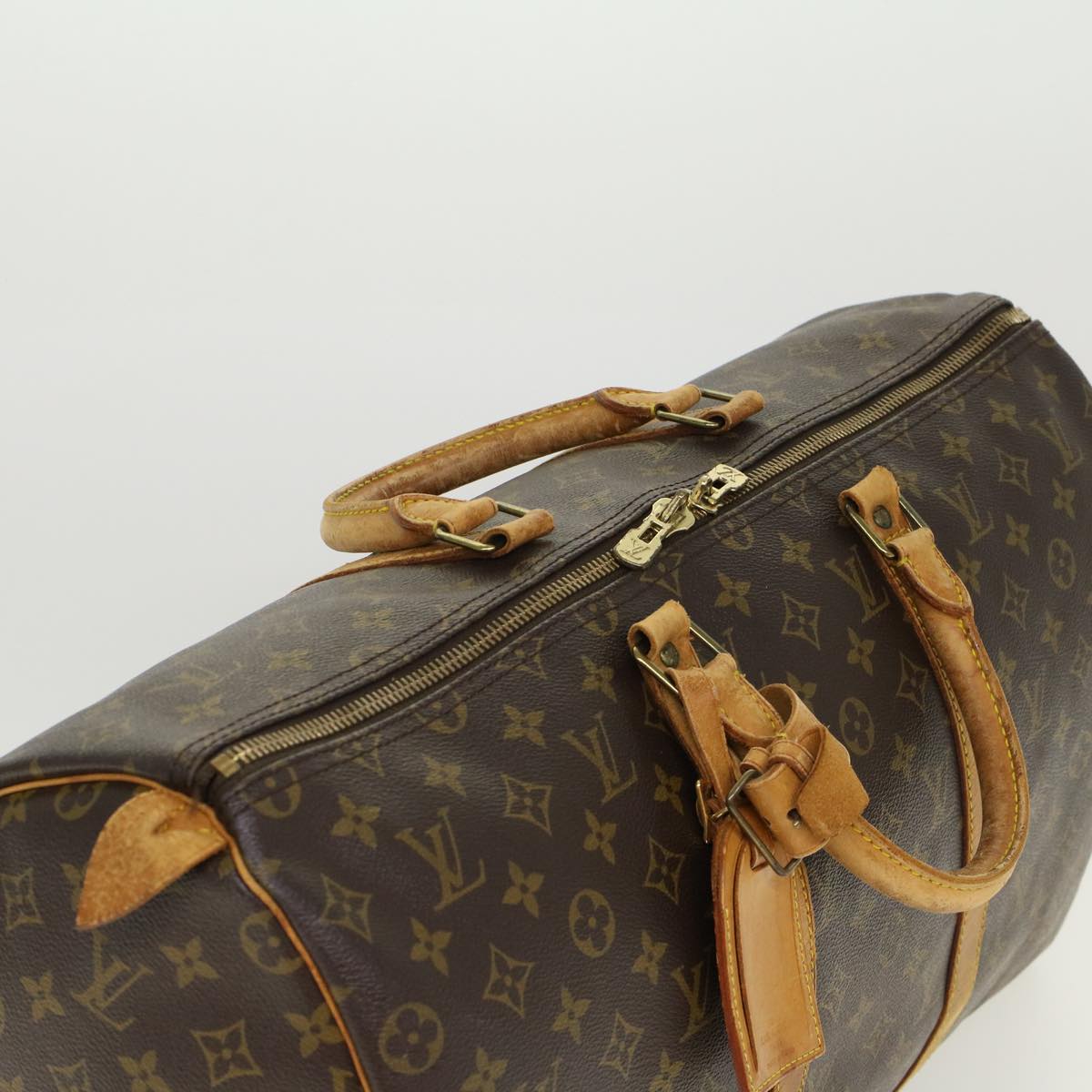 LOUIS VUITTON Monogram Keepall 50 Boston Bag M41426 LV 42613