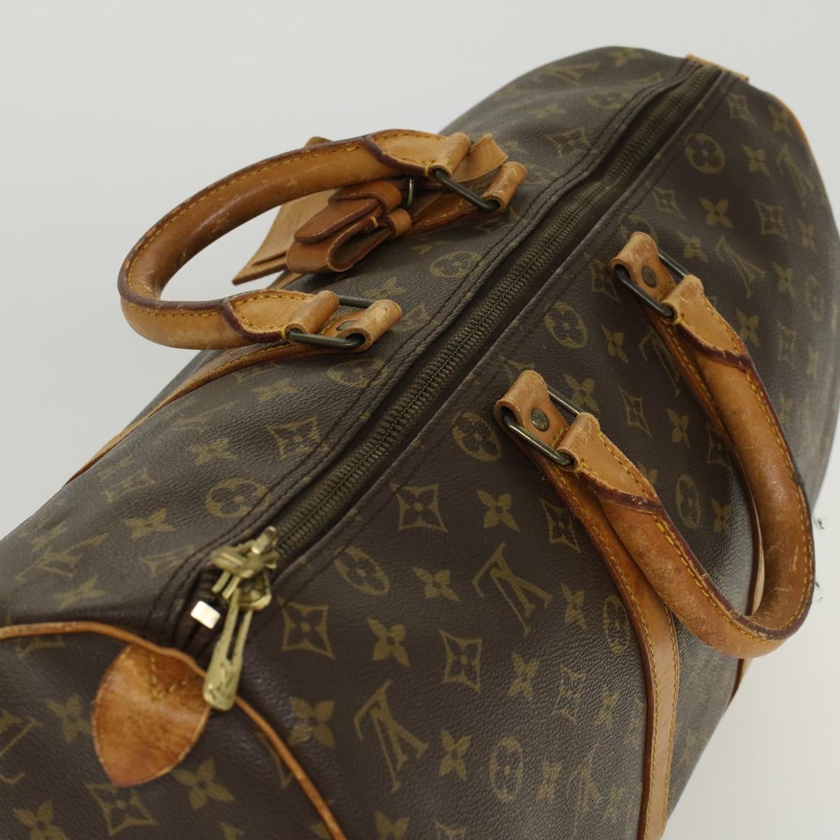LOUIS VUITTON Monogram Keepall 45 Boston Bag M41428 LV 42615